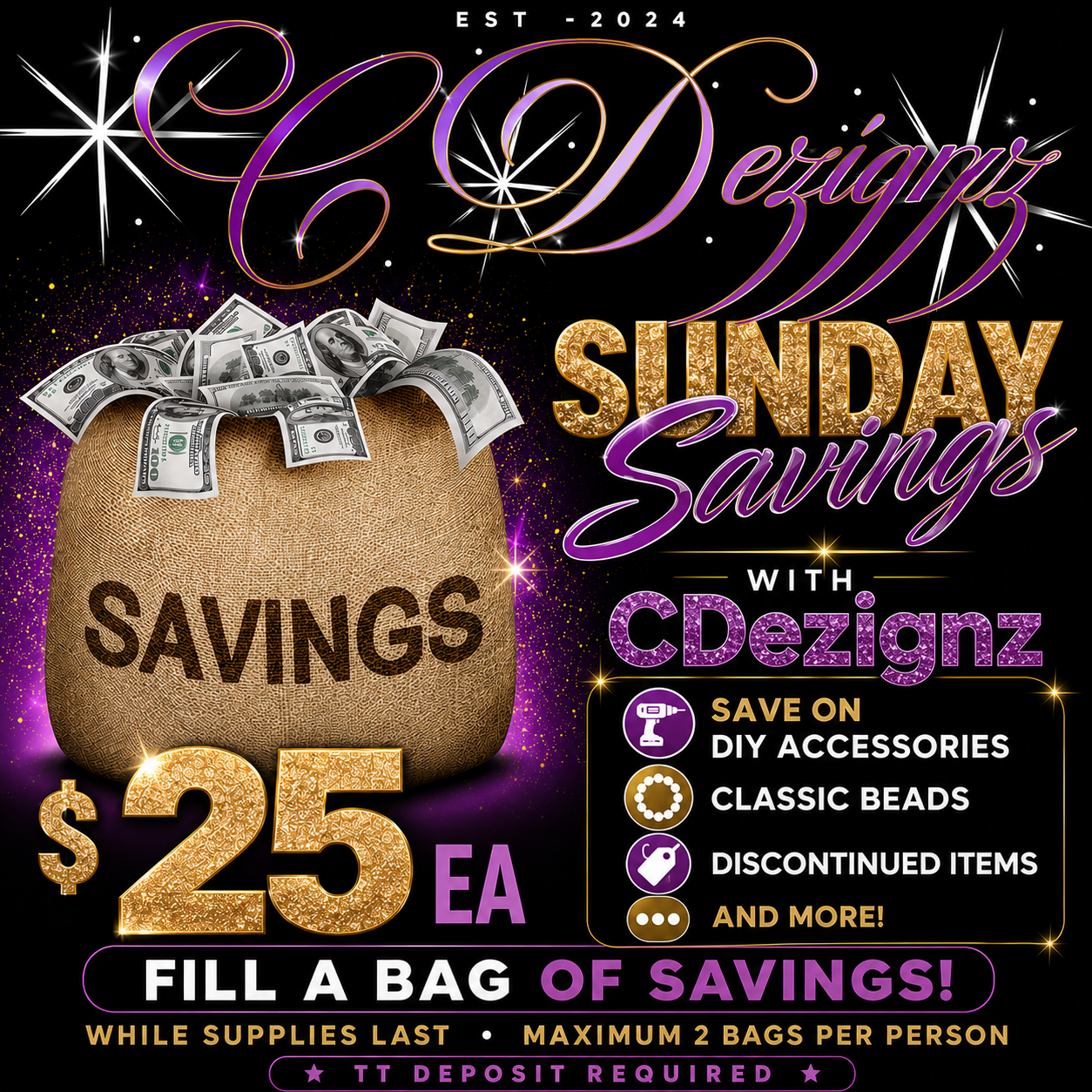 Sunday Savings