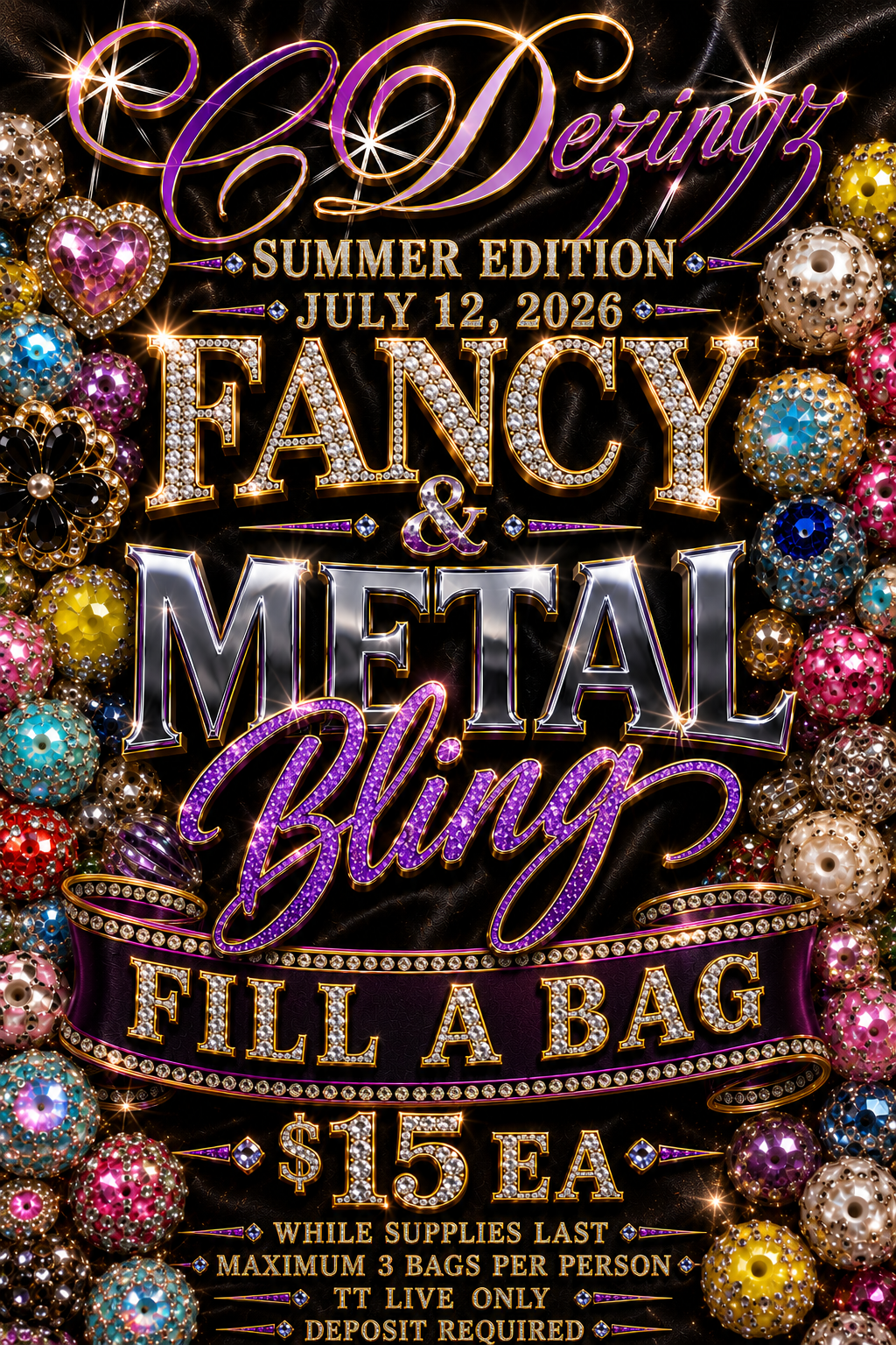 Fancy & Metal Bling Fill a Bag Summer Edition!